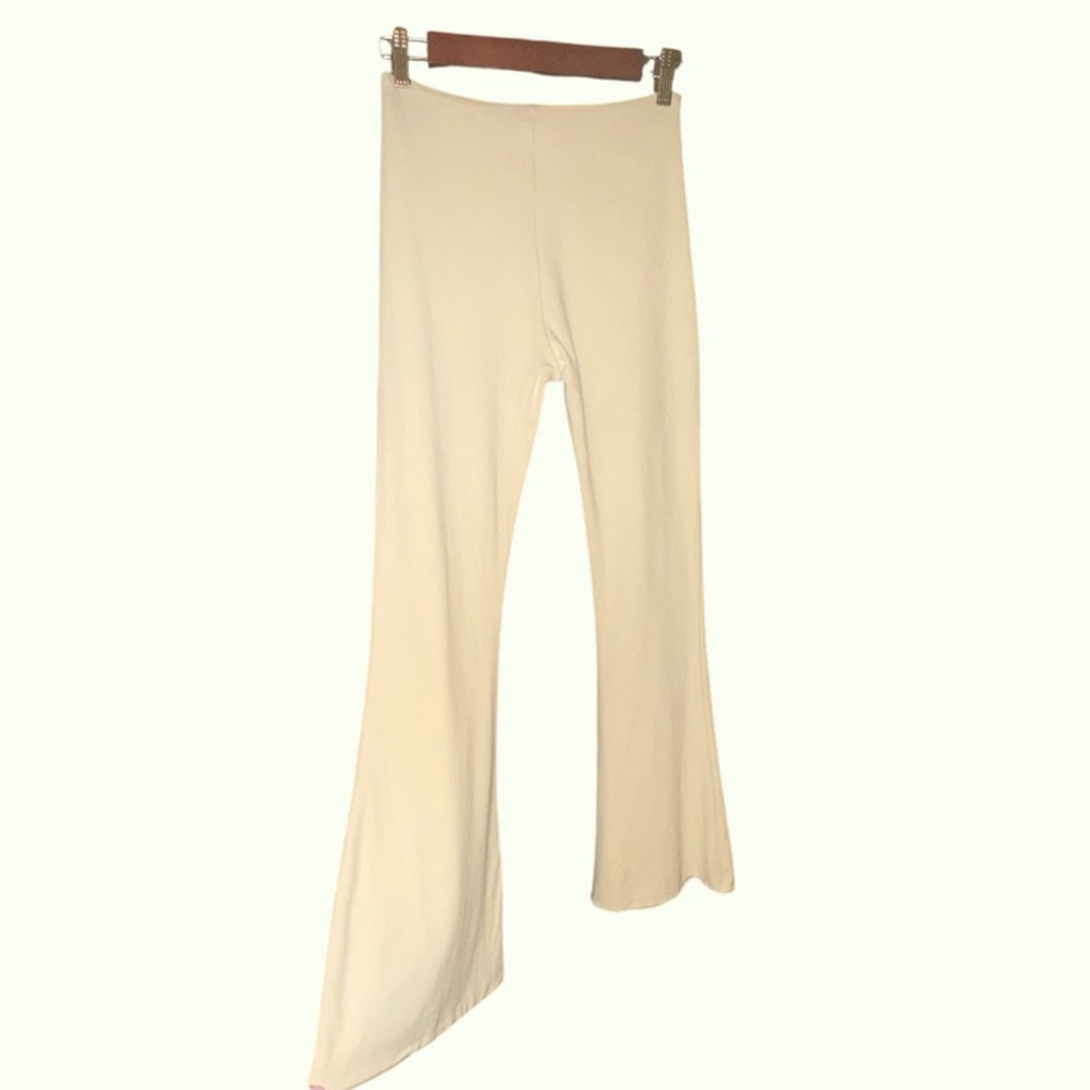 Beige Flared Pants - Picture 2 of 5
